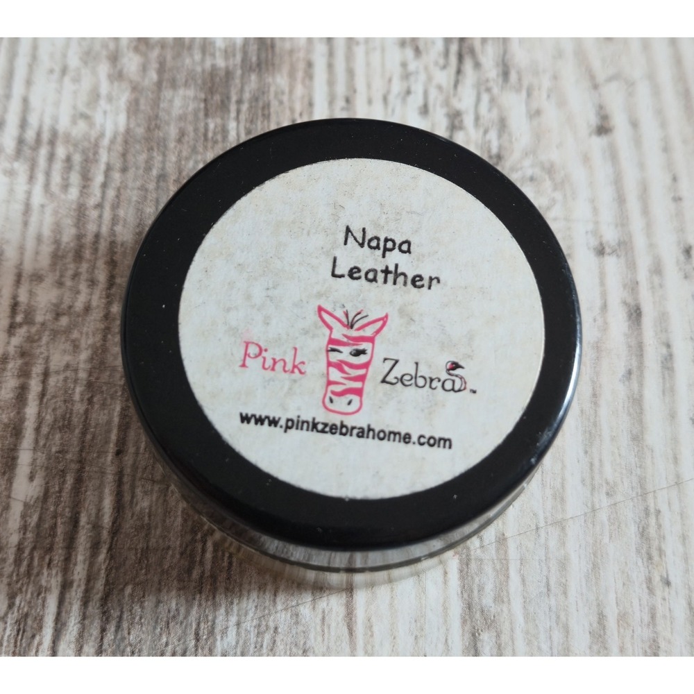 Pink Zebra Napa Leather Sprinkles Wax Melt Sample Jar 1.125 oz Home Fragrance